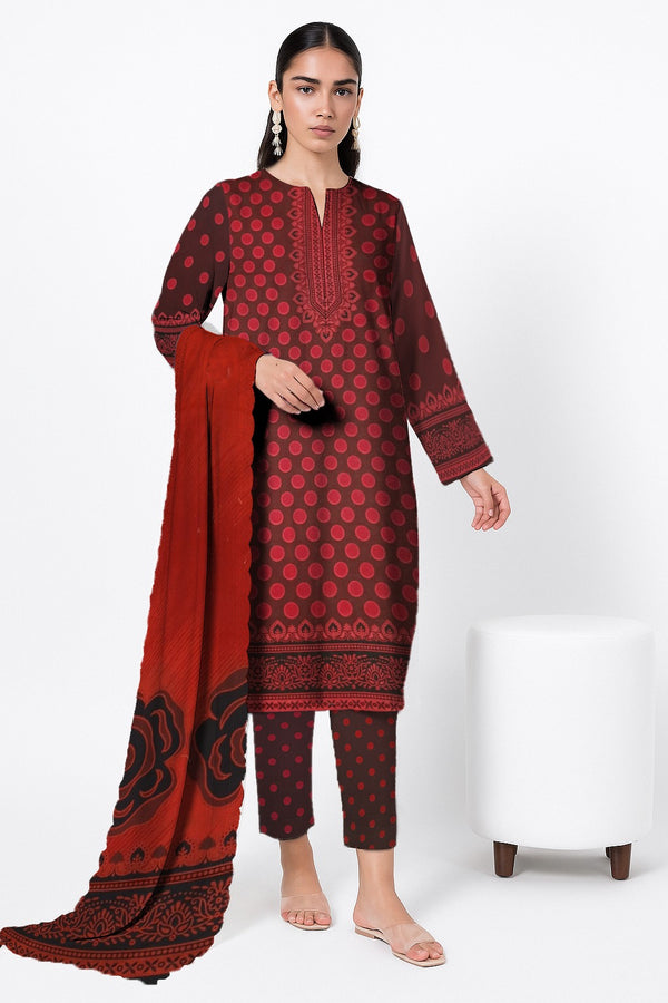Batik Lawn Suit 404