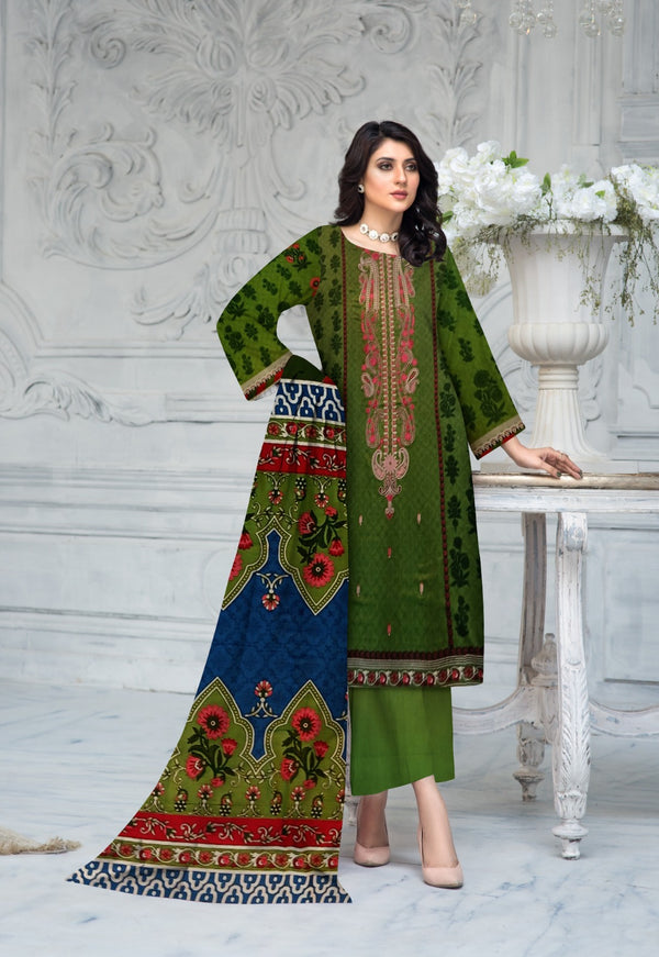 3 Piece – Embroidered Suit