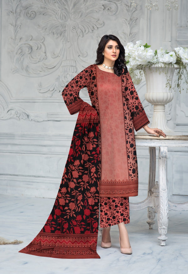 3 Piece – Embroidered Suit